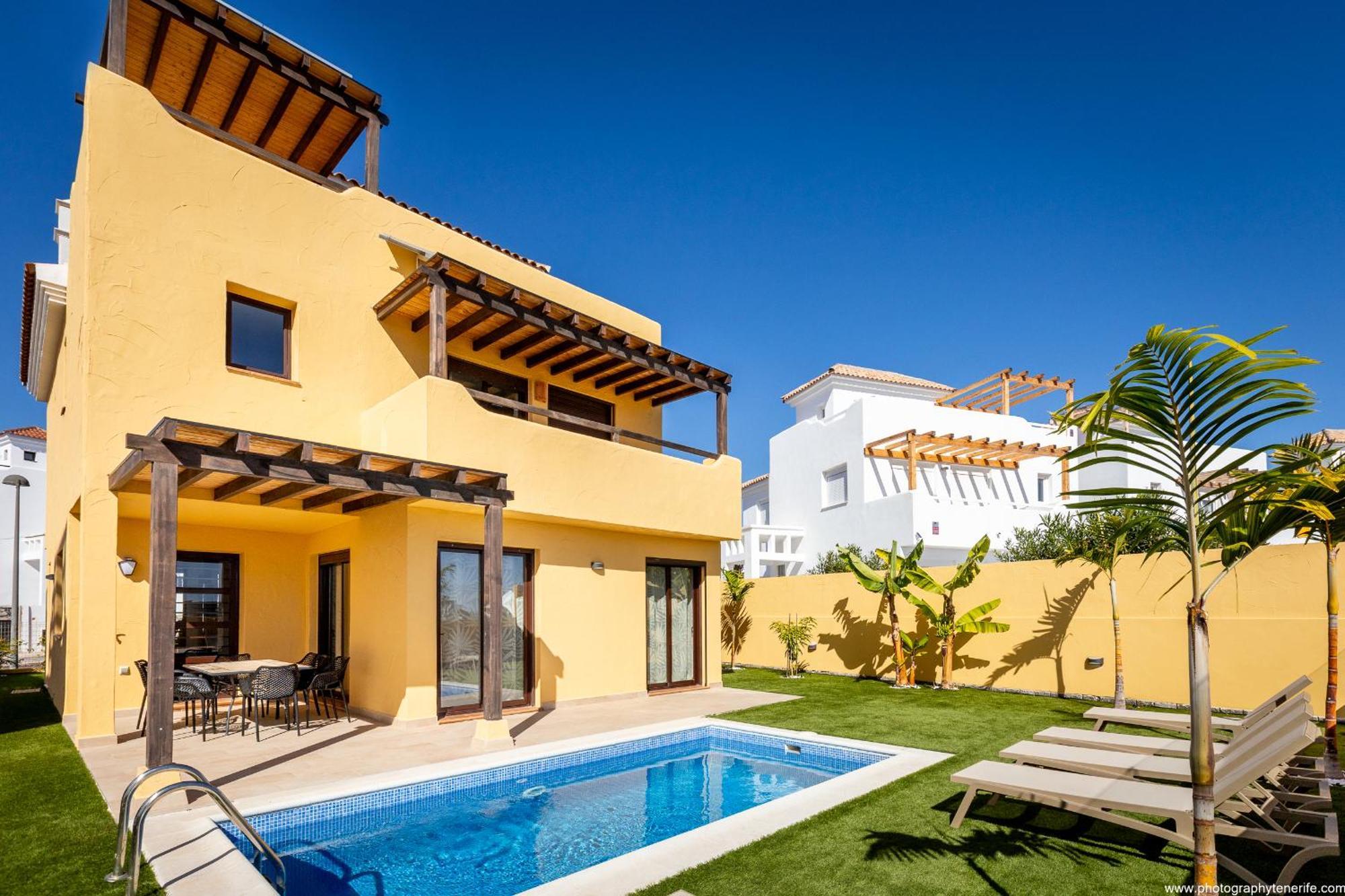 Villa With 4 Bedrooms And Private Heated Pool San Miguel de Abona Exterior foto